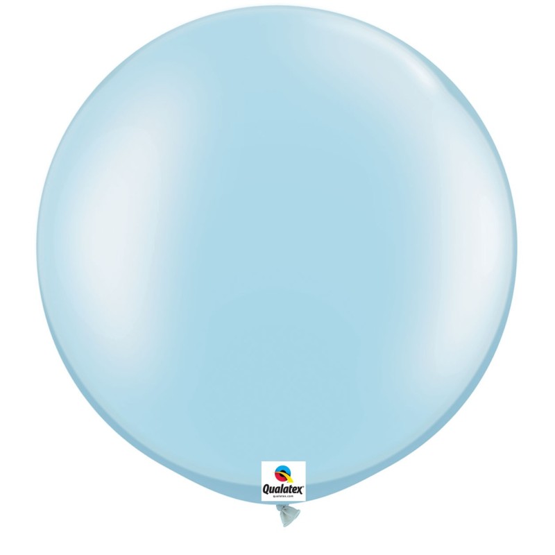 Balon Pearl Light Blue 75 cm