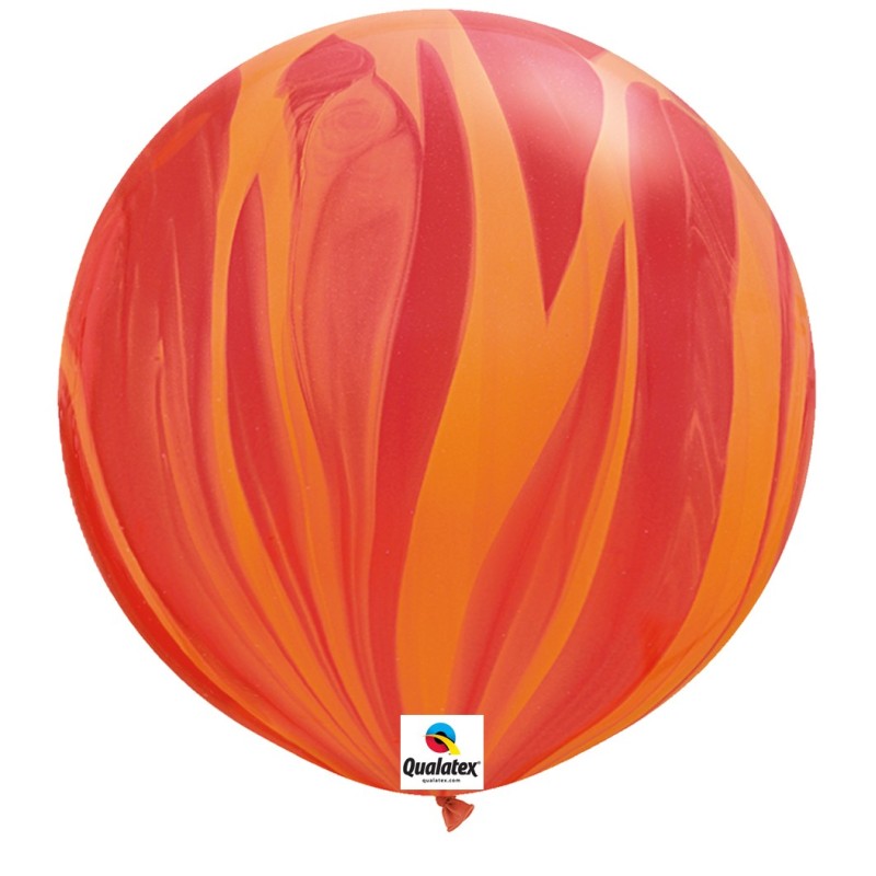 Balon SA O - Red 75 cm
