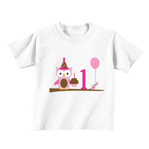 Kids T - Shirt - Number 1 - Owl
