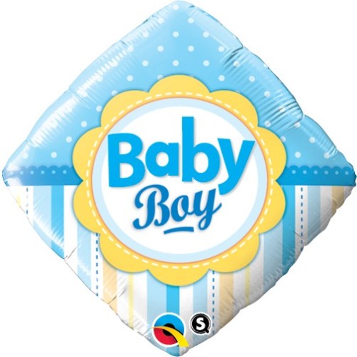 Baby Boy Dots & Stripes - folija balon