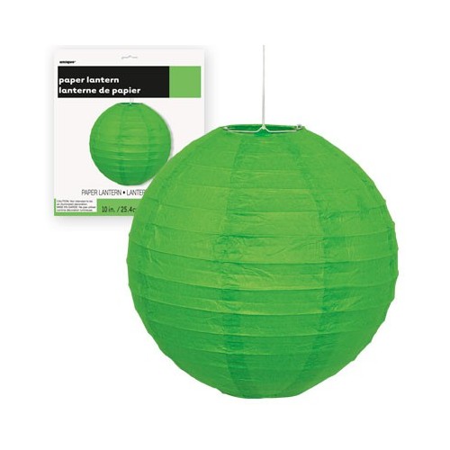 Lampion - Lime Green 25 cm