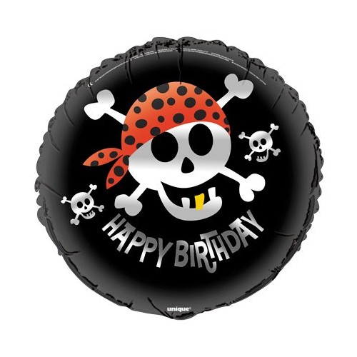 Pirate Fun Birthday - foil balloon 