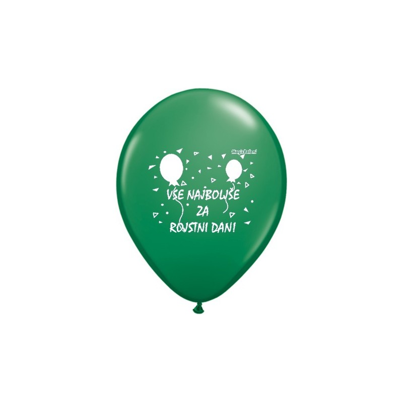 Balon Vse najboljše za rojstni dan