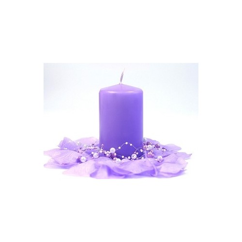 Cylinder lilac candle