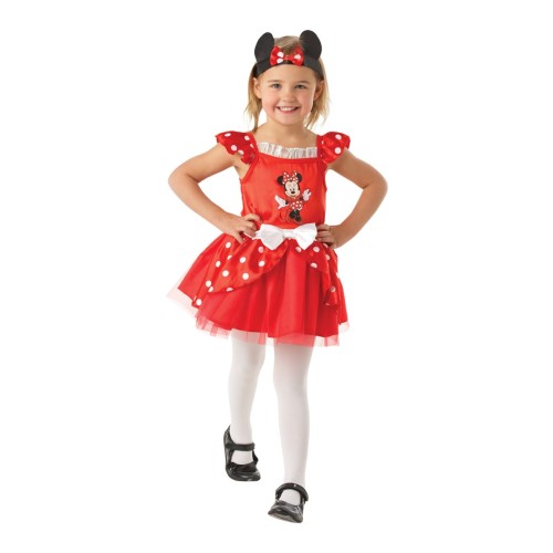 Minnie Mouse Red Ballerina Costume