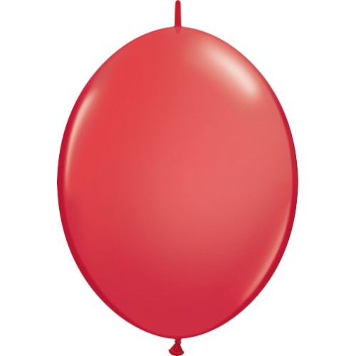 Balloon Quick Link - red 6"