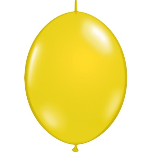 Balloon Quick Link - citrine yellow 6"