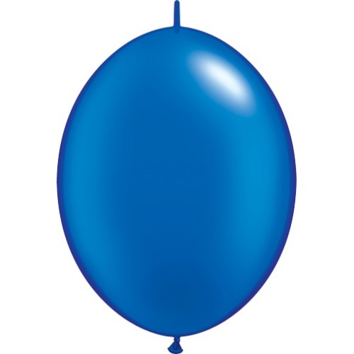 Balloon Quick Link - pearl sapphire blue 6"