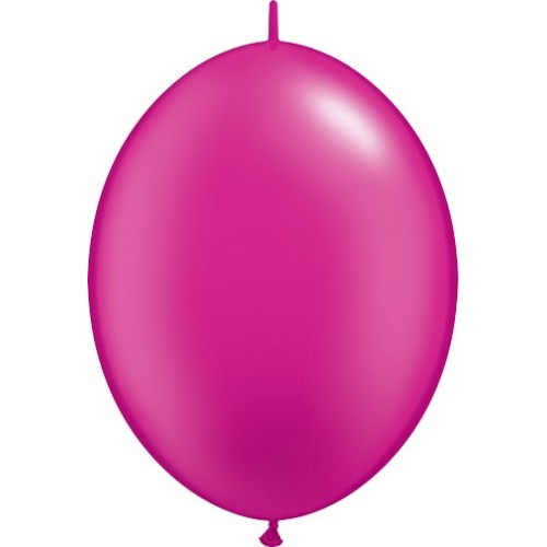 Balloon Quick Link - pearl magenta  12"