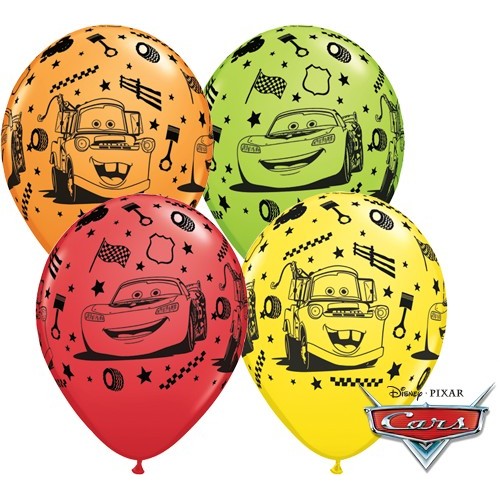 Latex Balloon - Lightning Mcqueen & Mater