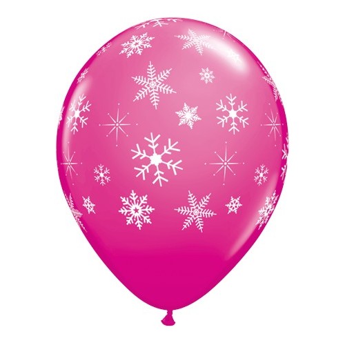 Balon wild berry Snowflakes & Sparkles