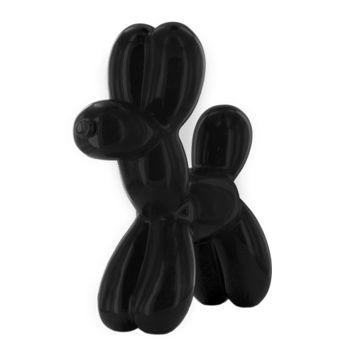 Skulptura kuža - črn