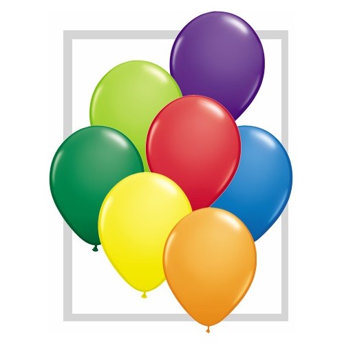 Balloons 5" - carnival ass.