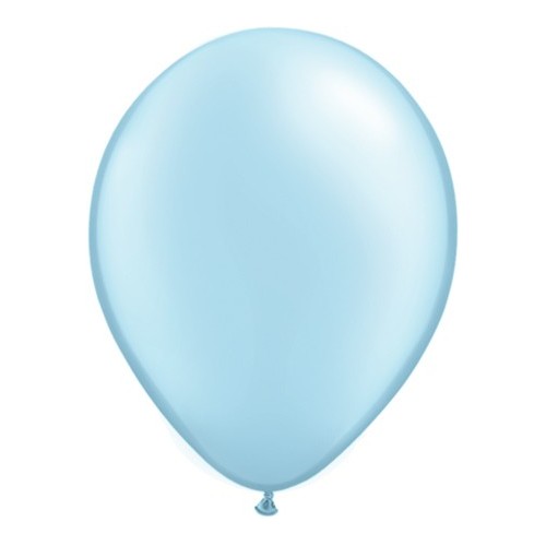 Balloons 11" - pearl light blue
