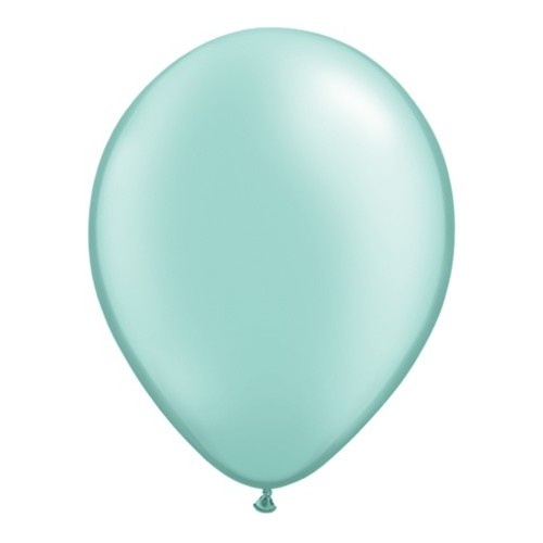 Balloons 11" - pearl mint green