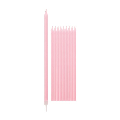 Candles - pink