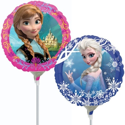 Frozen - foil balloon on a stick