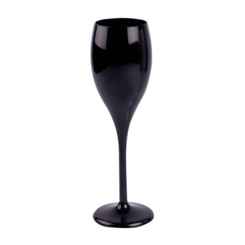 Black elegant glass