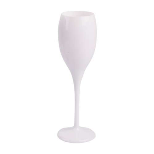 White elegant glass