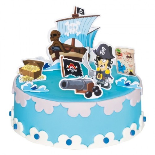 Pirate cake decorattion