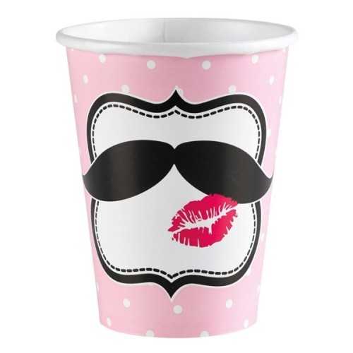 Moustache cups