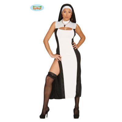 Freche Nonne Kostüm