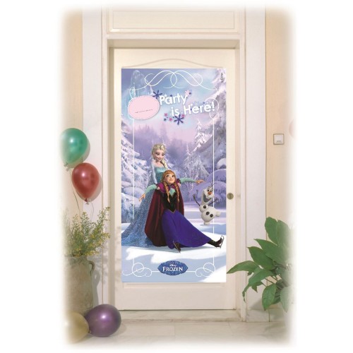 Frozen door poster