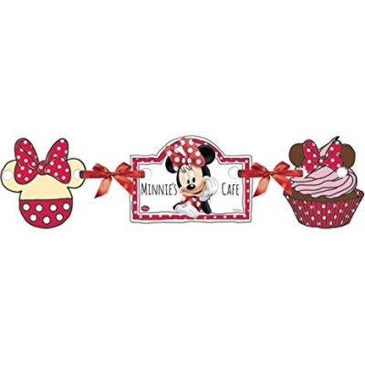 Minnie Mouse daisies  banner
