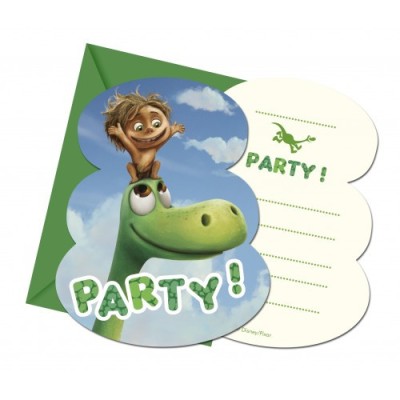 The good Dinosaur invitations