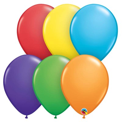 Balloons 5" - Rainbow ass.