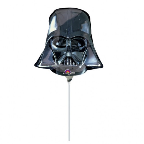 Darth Vader - foil balloon on a stick