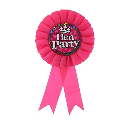 Hen Party award ribbon