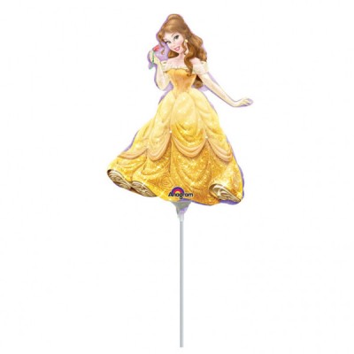 Belle  - Folienballon auf einem Stäbchen