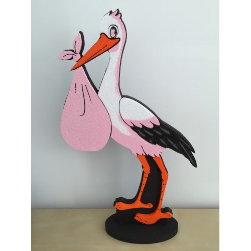 Pink stork