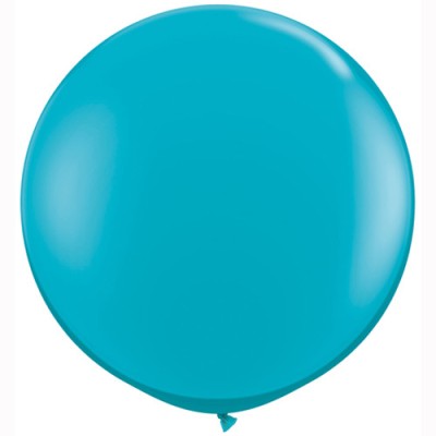 Balloon Tropical Teal 90 cm - 3' - 2 pcs