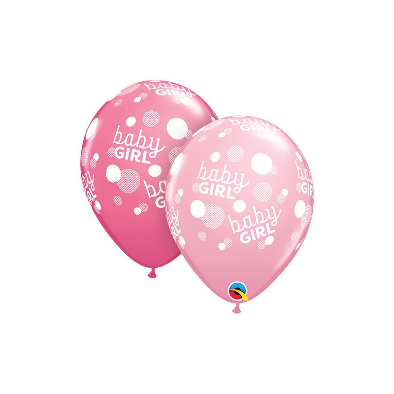 Balloon Baby girl pink
