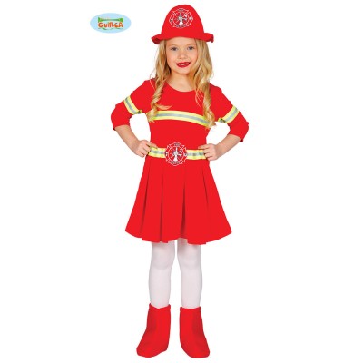 Girl firefighter costume