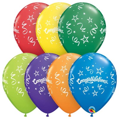 Balloon Congratulations Streamers