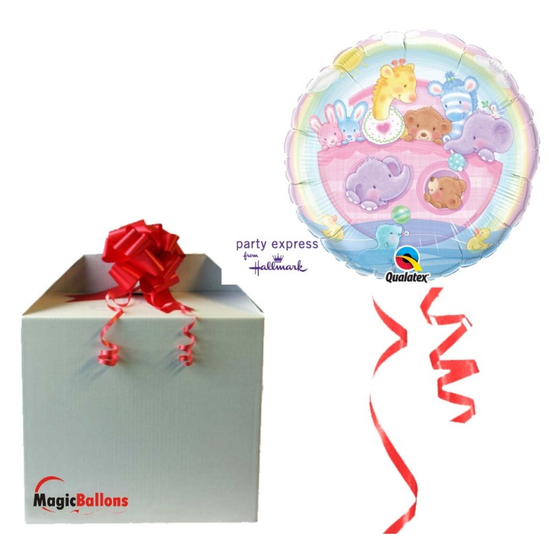 Ballon  " Adorable Ark  "  m. Helium befüllt