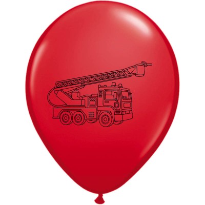 Ballon Fire Truck