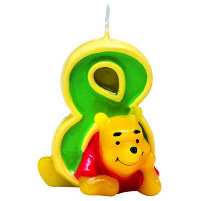 Winnie the Pooh candle 8