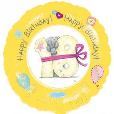 Me To You Happy 18th birthday - foil balloon