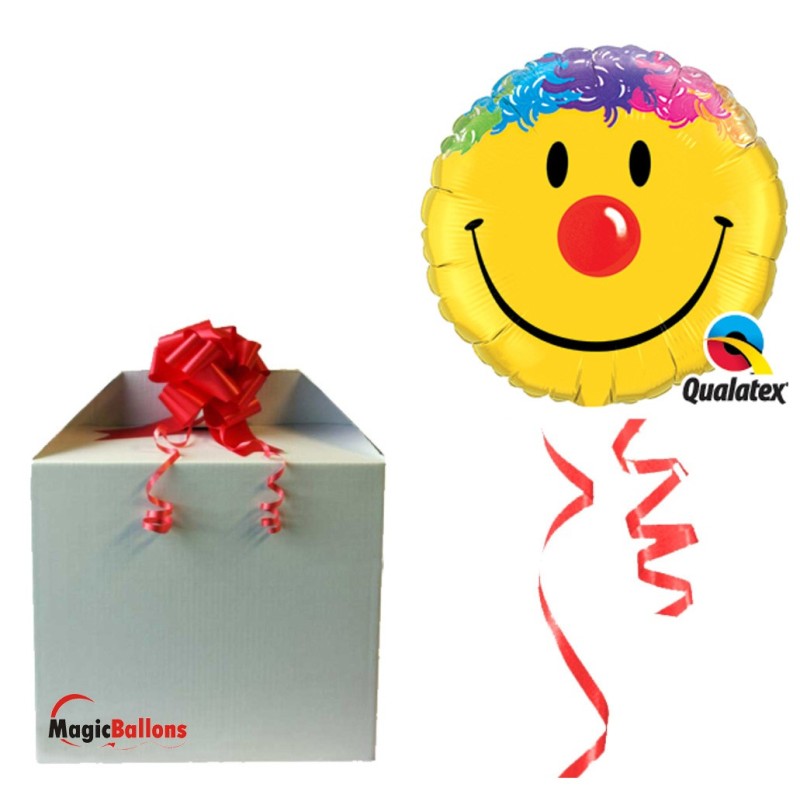 Ballon  " Smile Face "  m. Helium befüllt