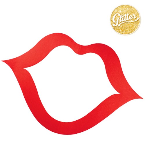 Lips picture frame