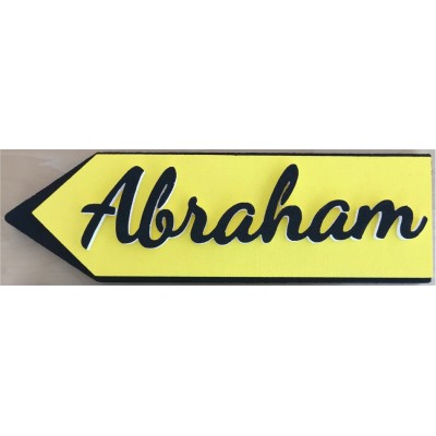 Signpost Abraham