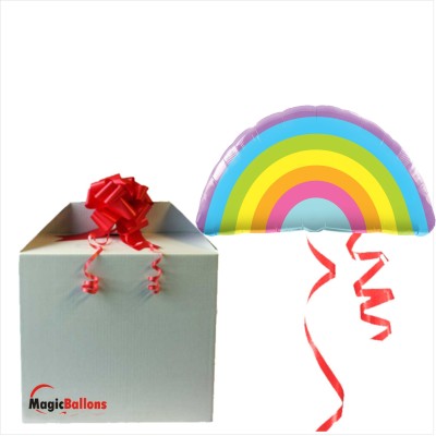 Radiant Rainbow  - foil balloon in a package