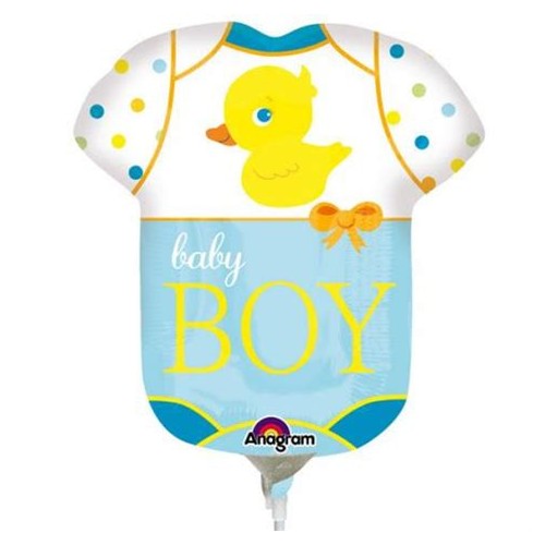 Baby Boy - foil balloon on a stick