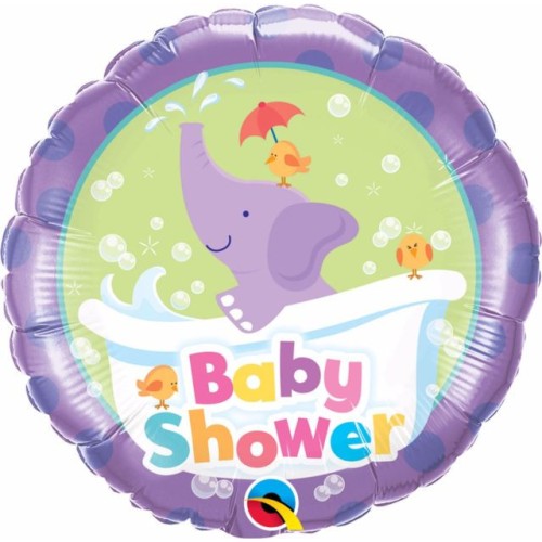 Baby Shower elephant - foil balloon