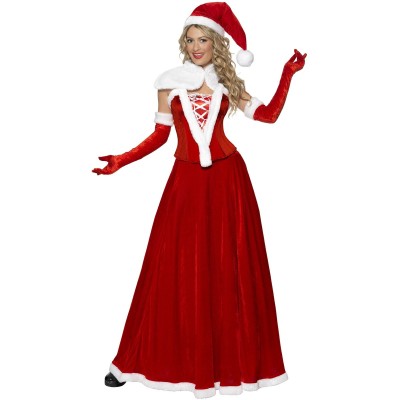 Zapeljiva gospa božička kostum