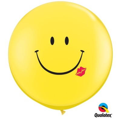 Ballon Smile & Kiss 90 cm